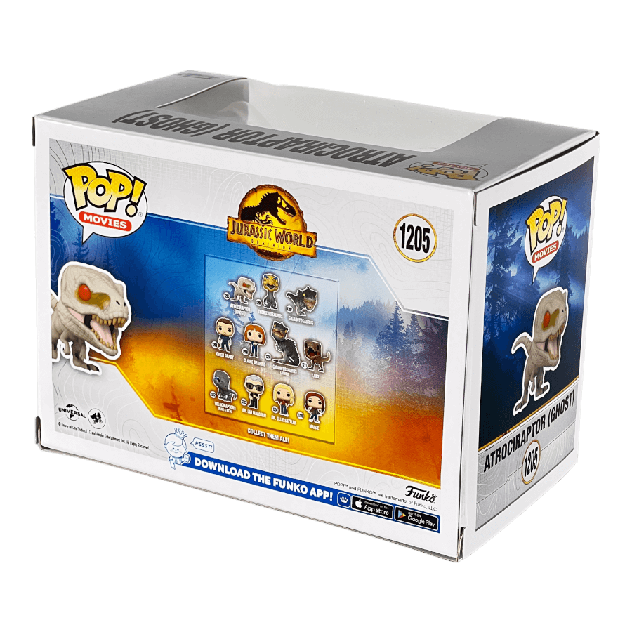 Atrociraptor (Ghost) 1205 - Jurassic World - Funko Pop