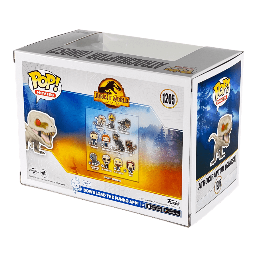Atrociraptor (Ghost) 1205 - Jurassic World - Funko Pop