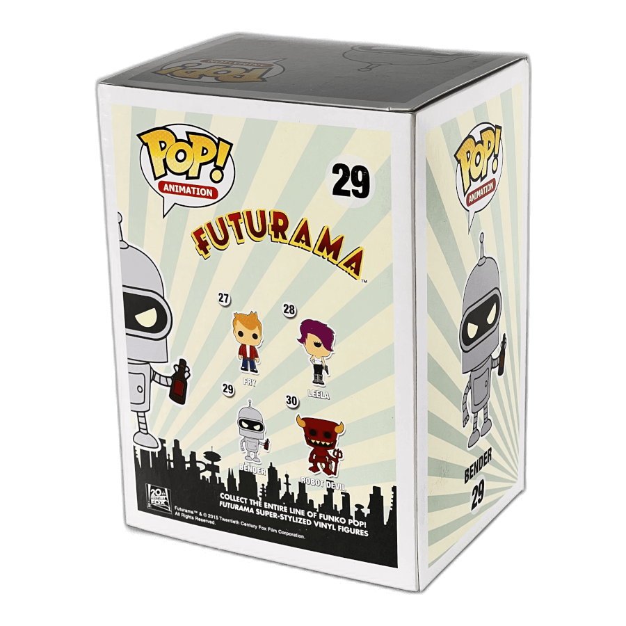 Bender (Gold) 29 - 2015 Summer Convention - Rare Funko Pop