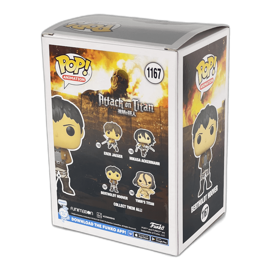 Bertholdt Hoover 1167 - Attack on Titan - Funko Pop