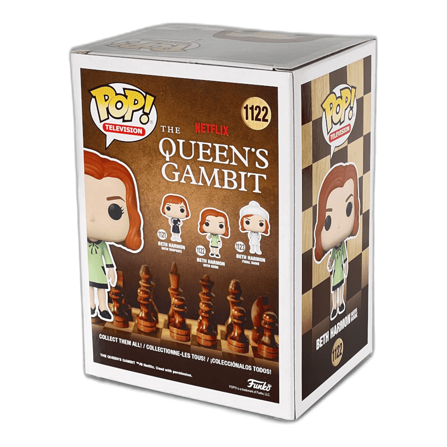 Beth Harmon with Rook 1122 - Queen's Gambit - Funko Pop
