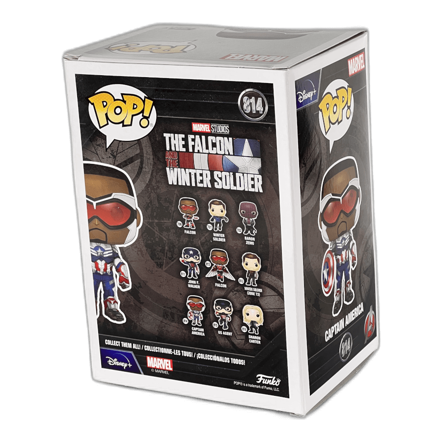 Captain America 814 - The Falcon and the Winter Soldier - Funko Pop