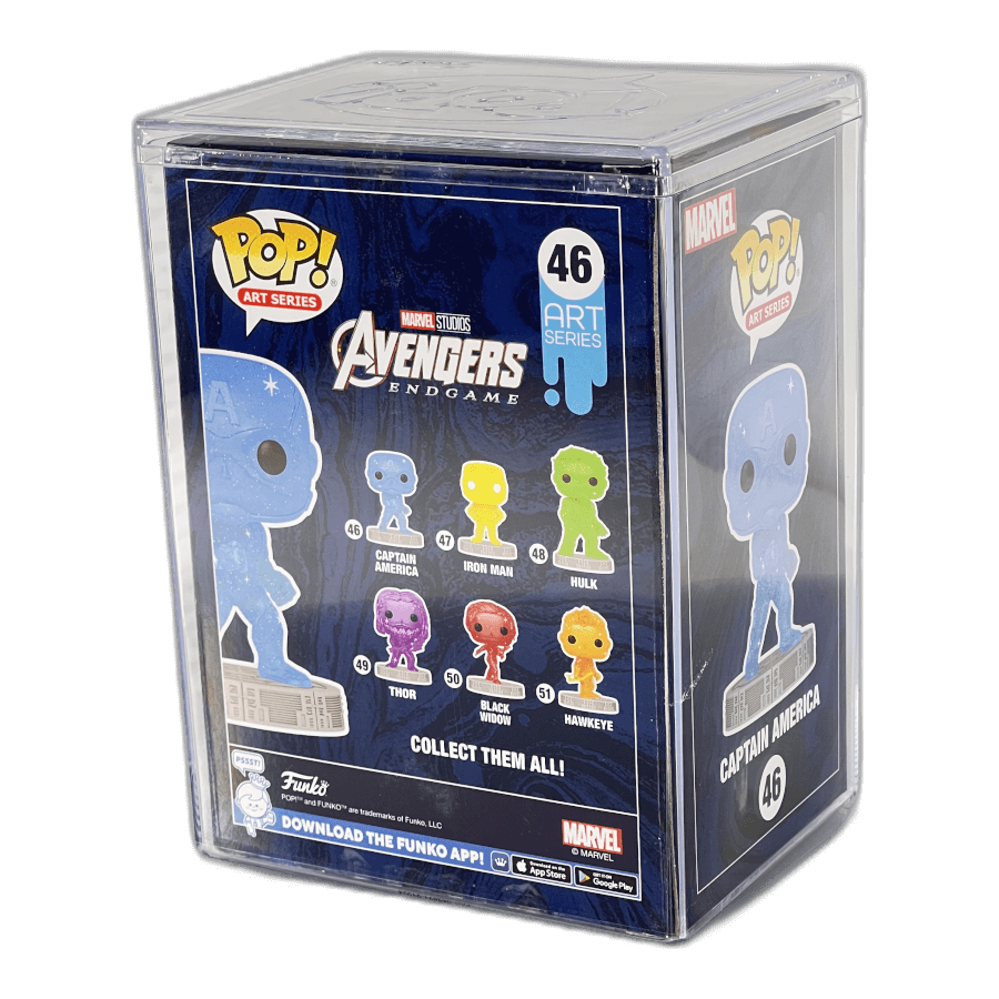 Captain America (Blue) (Art Series) 46 - Infinity Wars - Funko Pop