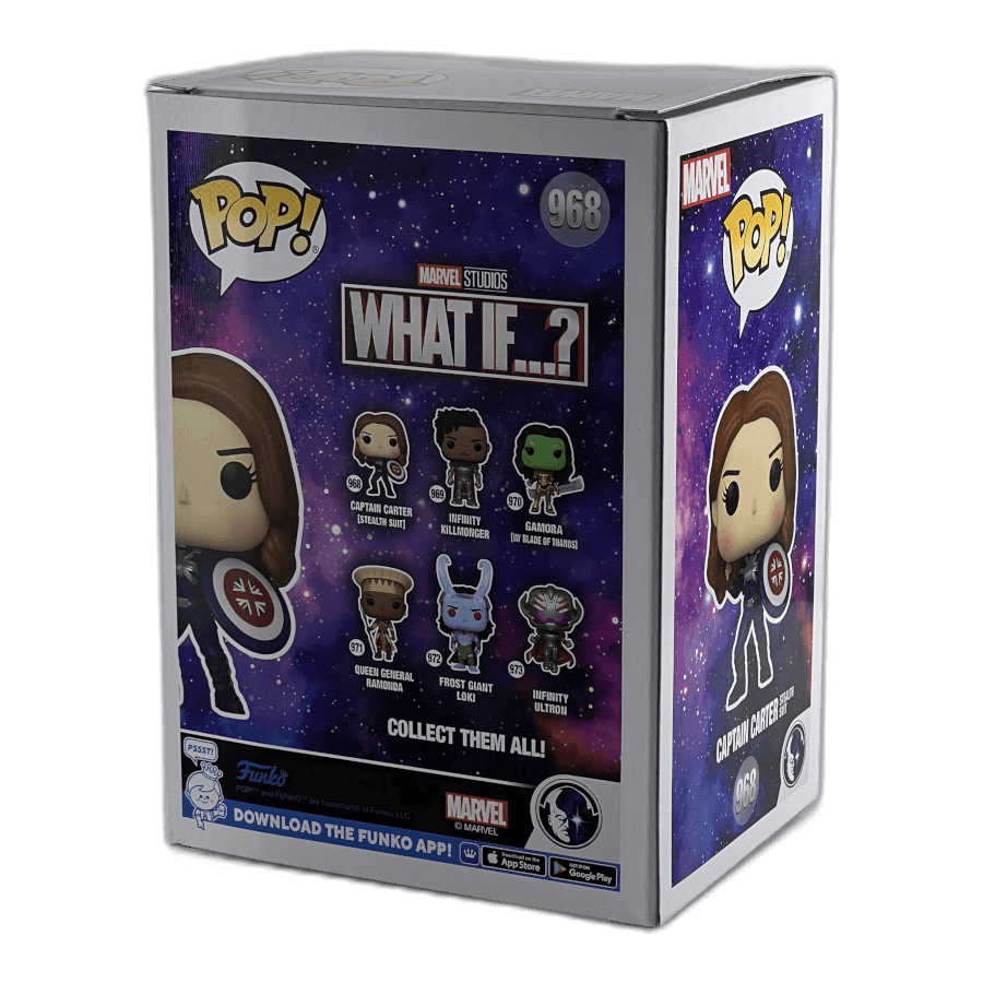 Captain Carter Stealth Suit 968 - What If Marvel - Funko Pop