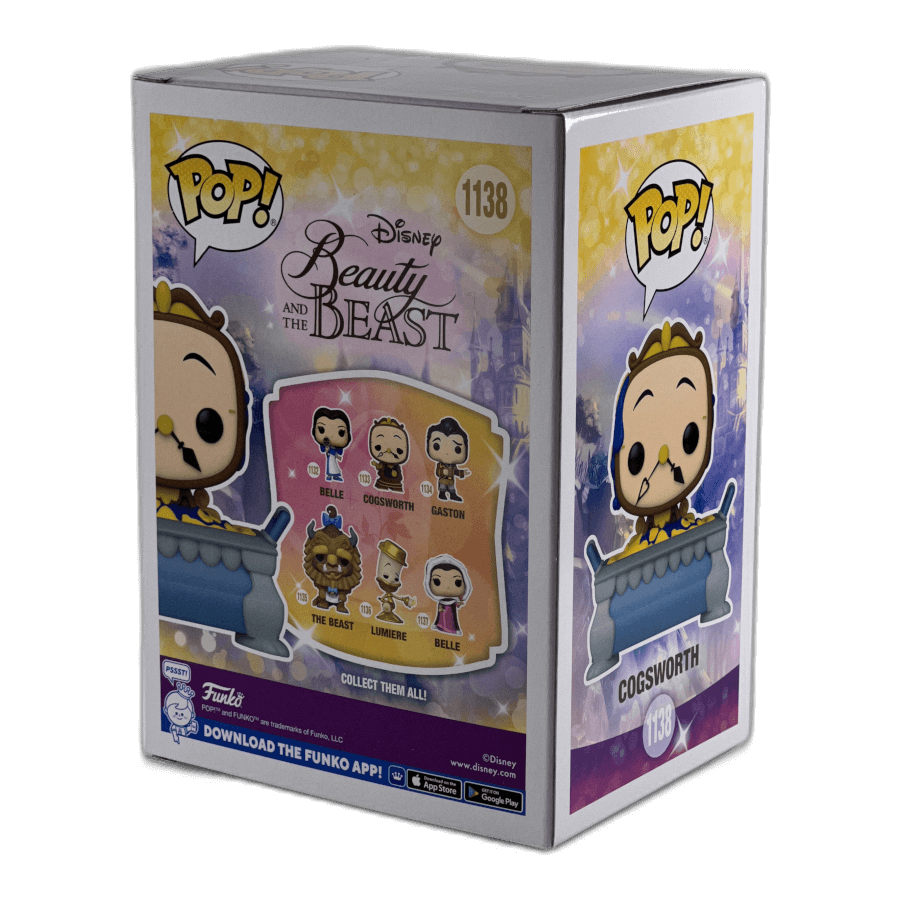 Cogsworth 1138 - Beaty and the Beast - Funko Pop