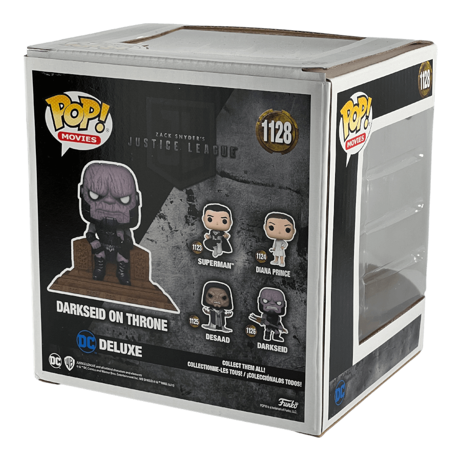 Darkseid on Throne 1128 - Justice League - Funko Pop Deluxe
