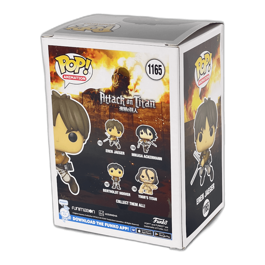 Eren Jaeger 1165 - Attack on Titan - Funko Pop
