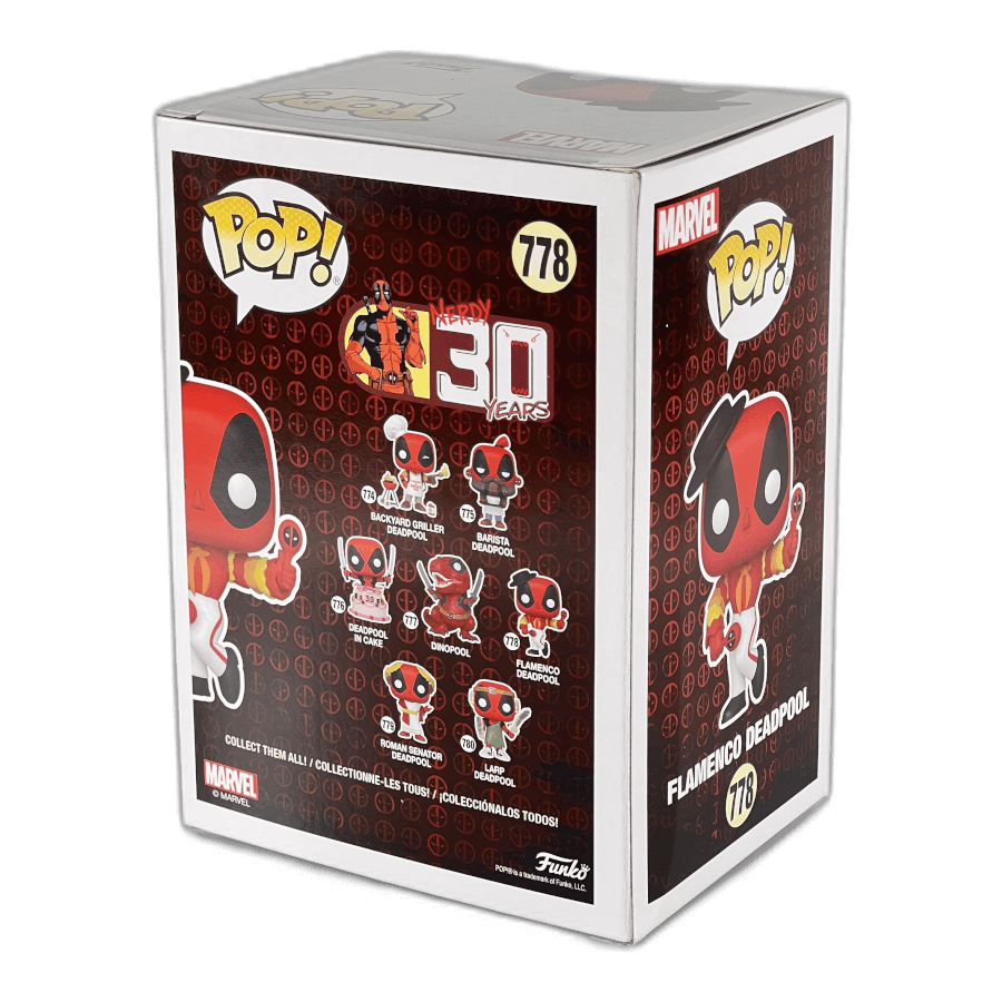 Flamenco Deadpool 778 - Marvel - Funko Pop