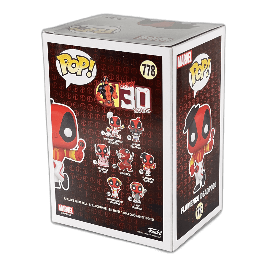 Flamenco Deadpool 778 - Marvel - Funko Pop