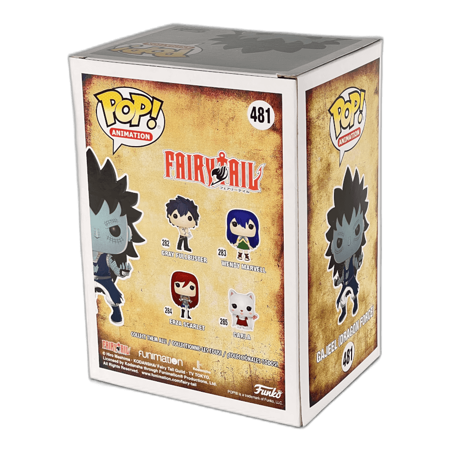 Gajeel (Dragon Force) 481 - 2019 Spring Convention - FairyTail - Funko Pop