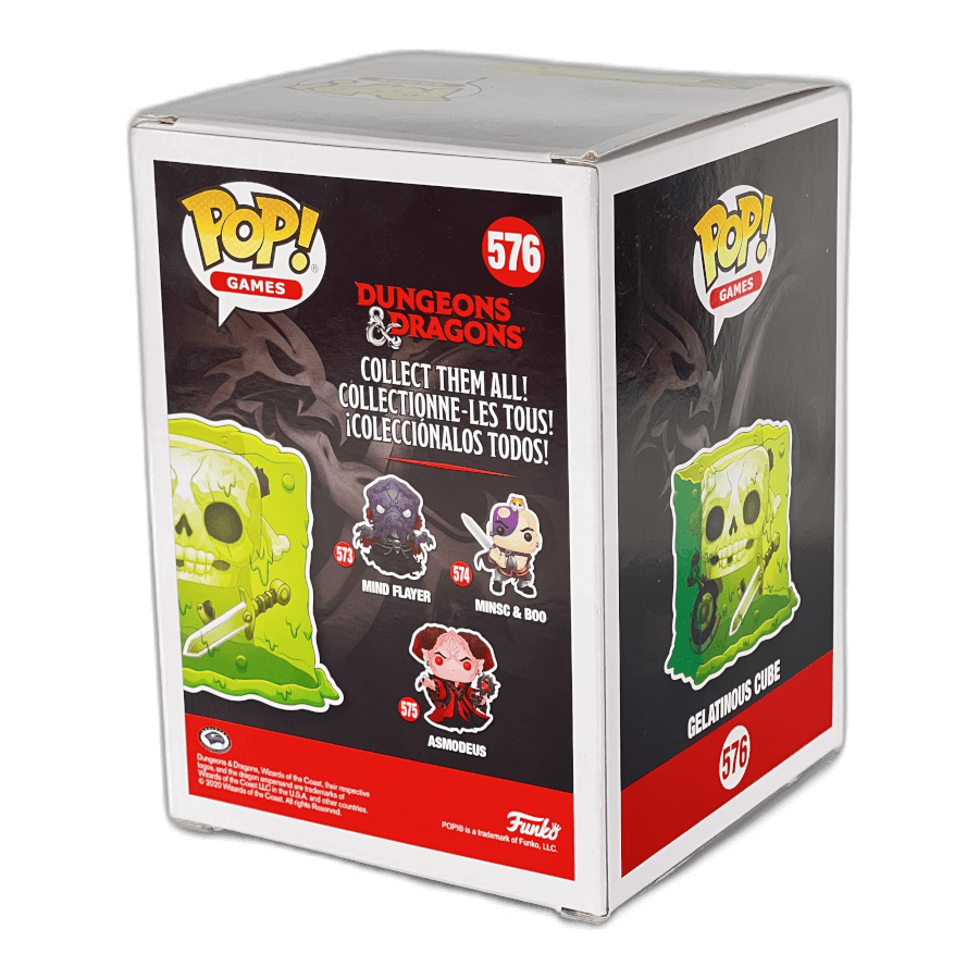 Gelatinous Cube 576 - 2020 Spring Convention - Dungeons and Dragons - Funko Pop
