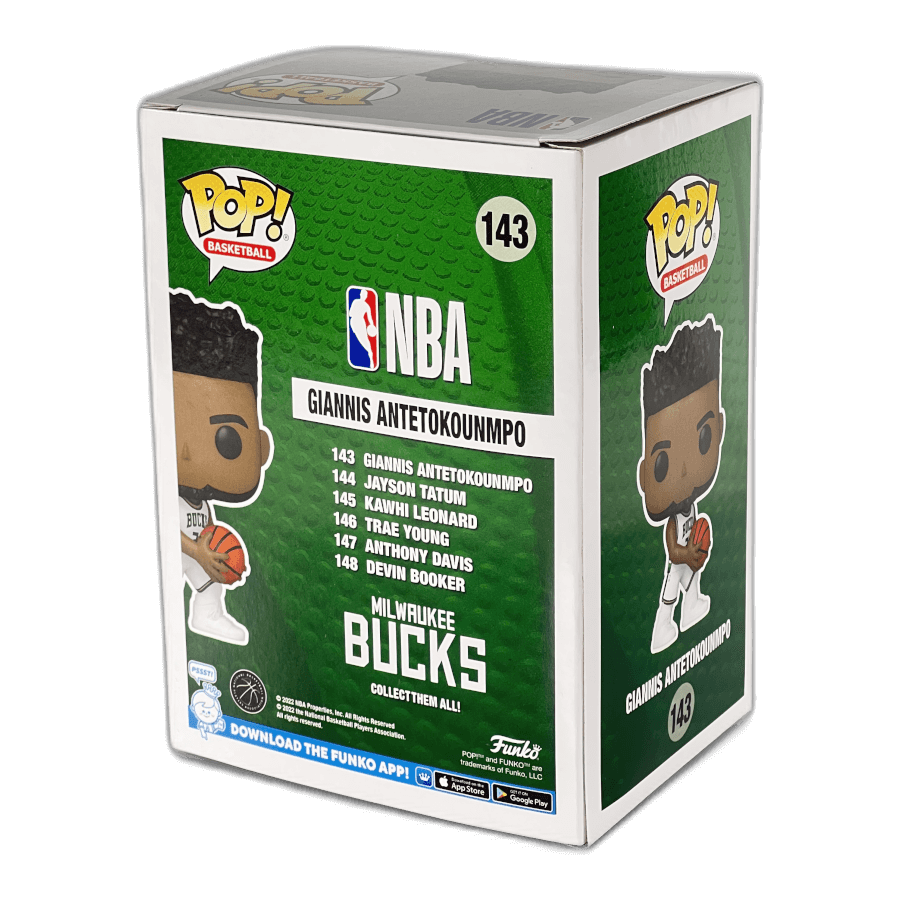 Giannis Antetokounmpo 143 - Milwakee Bucks NBA Champions - Funko Pop