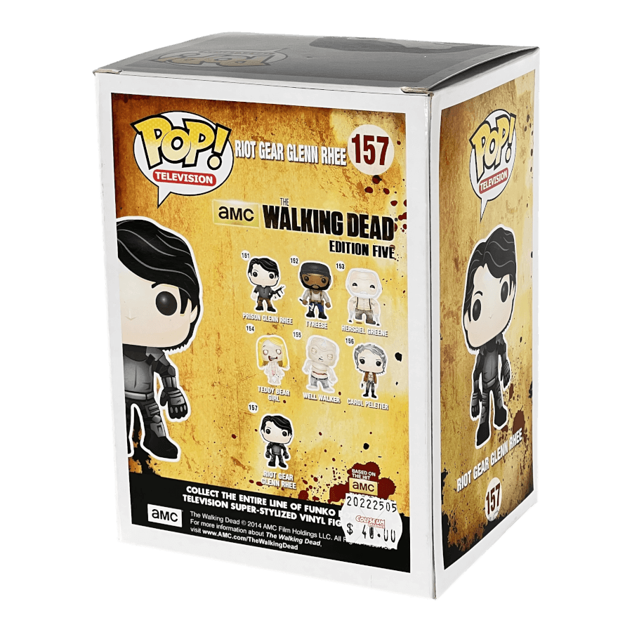 Riot Gear Glenn Rhee 157 - The Walking Dead - Funko Pop