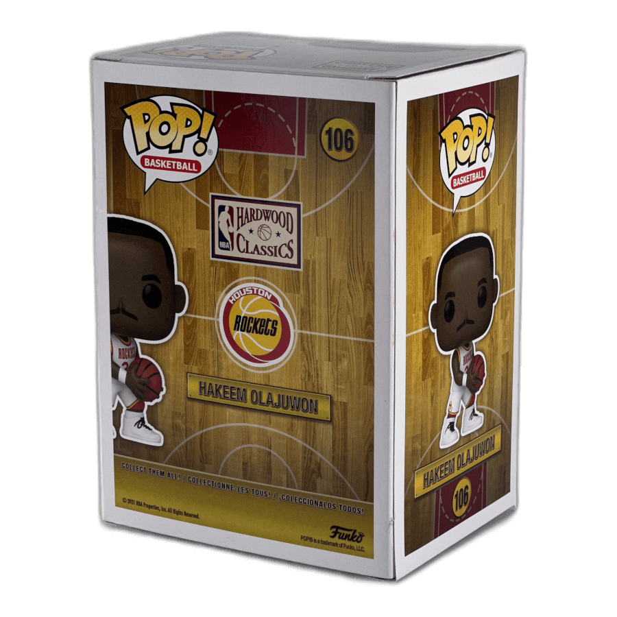 Hakeem Olajuwon 106 - Houston Rockets NBA - Funko Pop