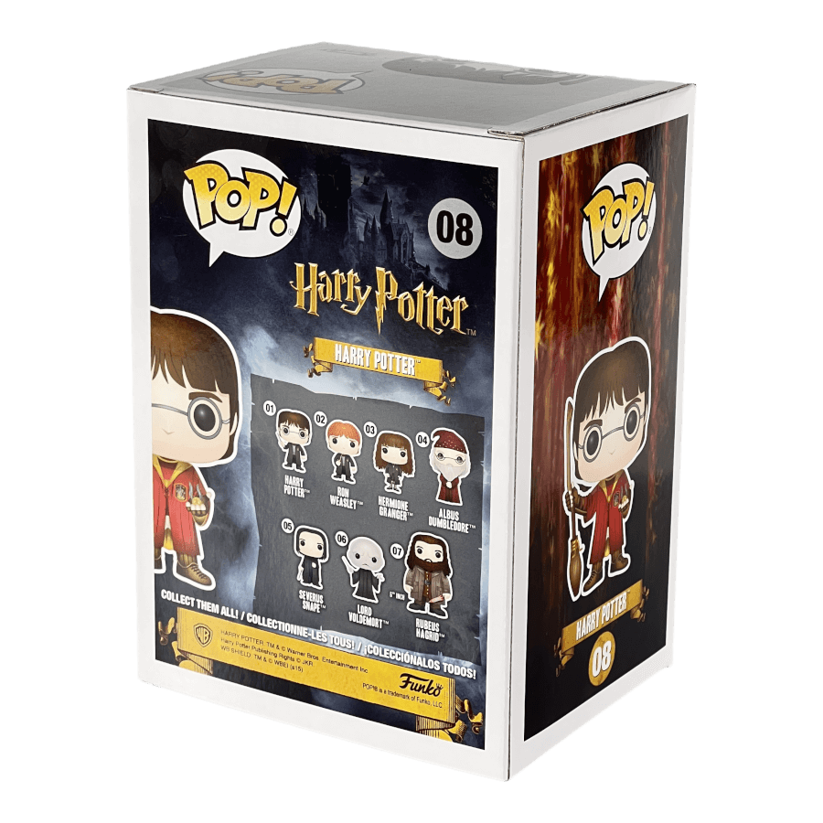 Harry Potter 08 (w/ Quidditch Robes) - Funko Pop