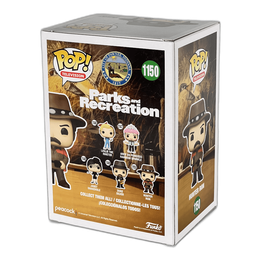 Hunter Ron 1150 - Parks and Recreation - Funko Pop