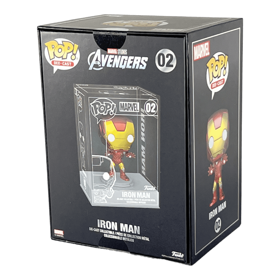 Iron Man 02 Die Cast - Marvel Avengers - Funko Pop