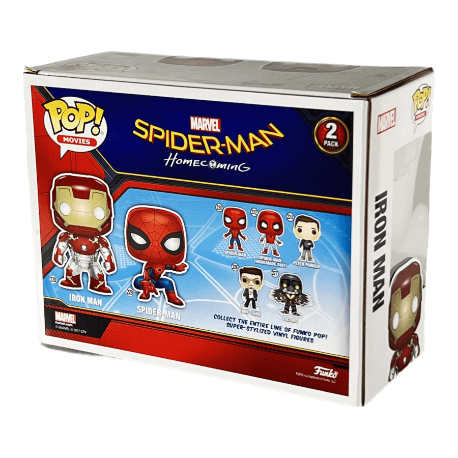 Iron Man & Spider-Man (Homecoming) (2-Pack) - Funko Pop