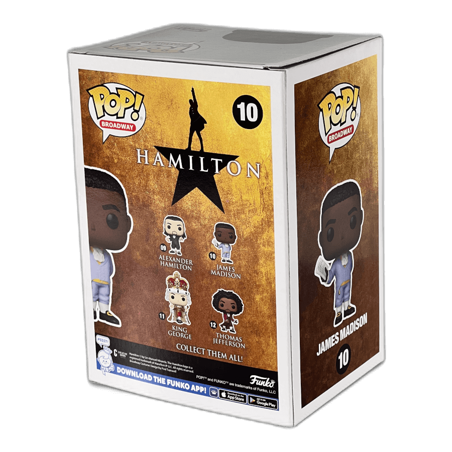 James Madison 10 - Hamilton - Funko Pop