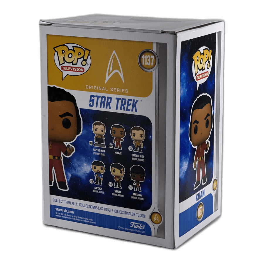 Khan 1137 - Star Trek - Funko Pop