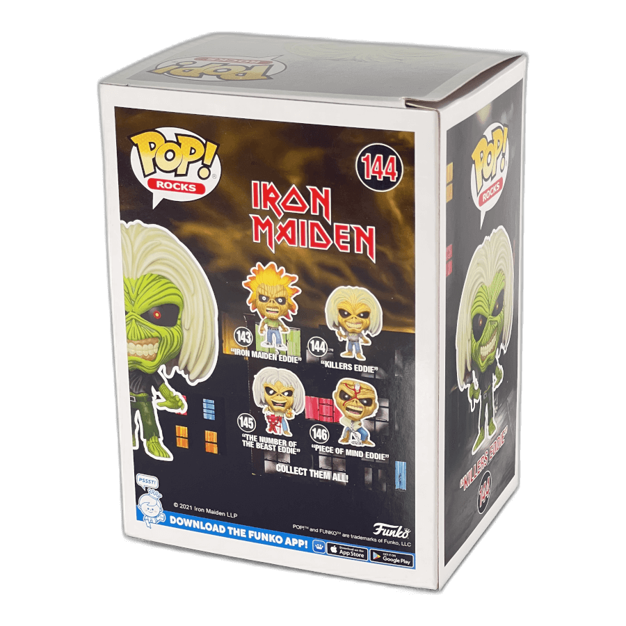 Killers Eddie 144 (Glows in the Dark) - Iron Maiden - Funko Pop