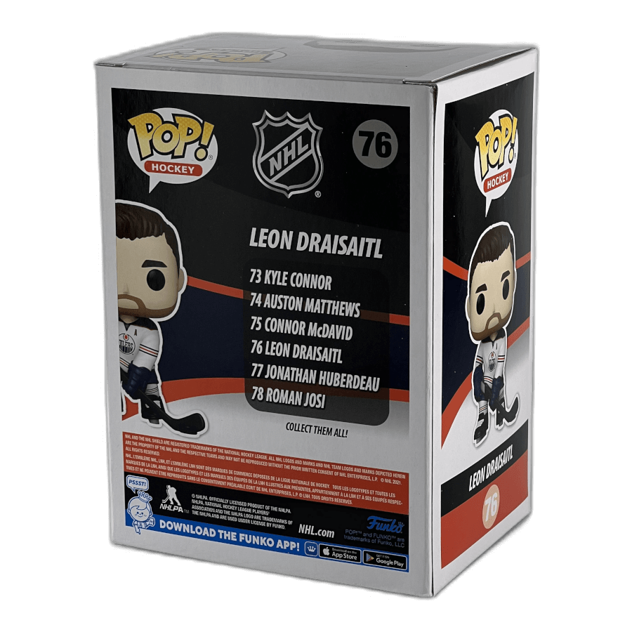 Leon Draisaitl 76 - Edmonton Oilers NHL - Funko Pop