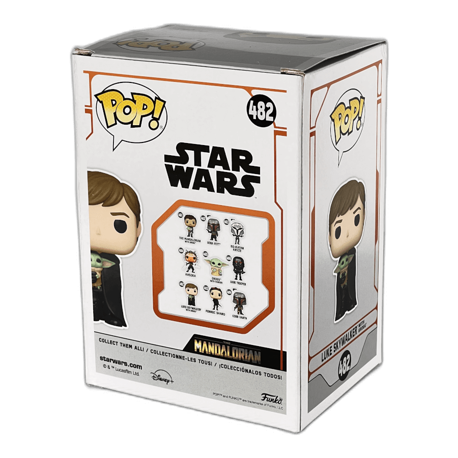 Luke Skywalker with Grogu 482 - Star Wars - Funko Pop