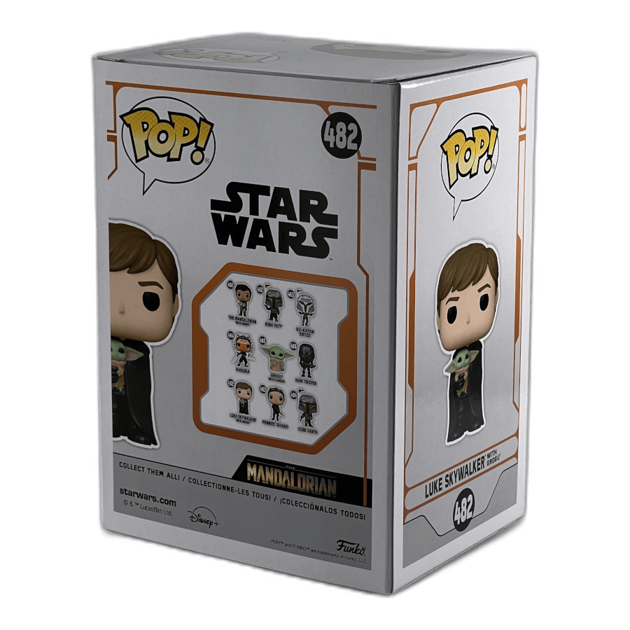 Luke Skywalker with Grogu 482 - Star Wars - Funko Pop