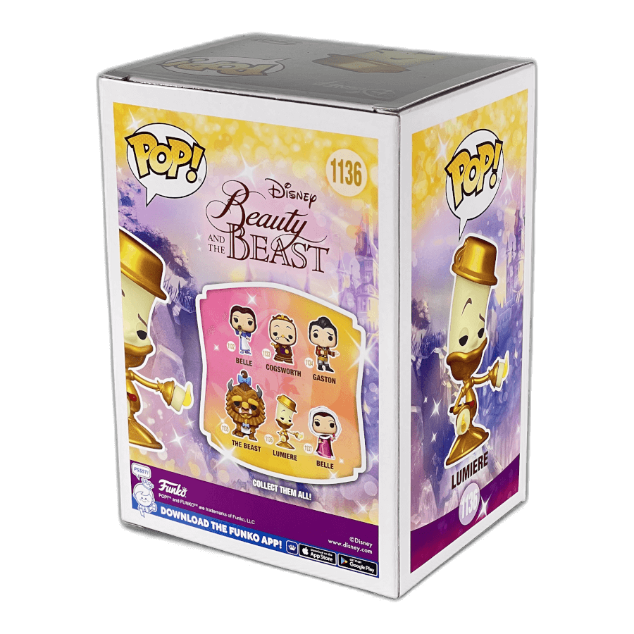 Lumiere 1136 - The Beauty and the Beast - Disney Funko Pop