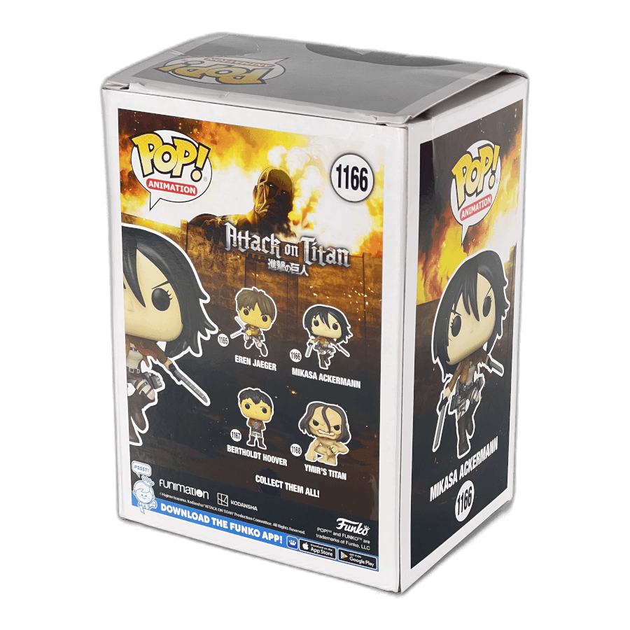 Mikasa Ackerman 1166 - Attack on Titan - Funko Pop
