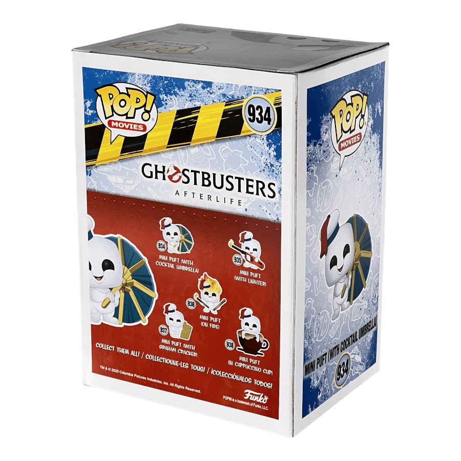 Mini Puft (With Cocktail Umbrella) 934 - Ghostbusters - Funko Pop