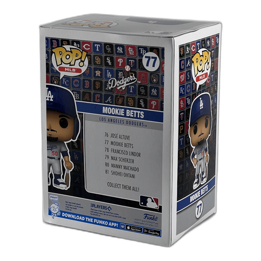 Mookie Betts 77 - Los Angeles Dodgers MLB - Funko Pop