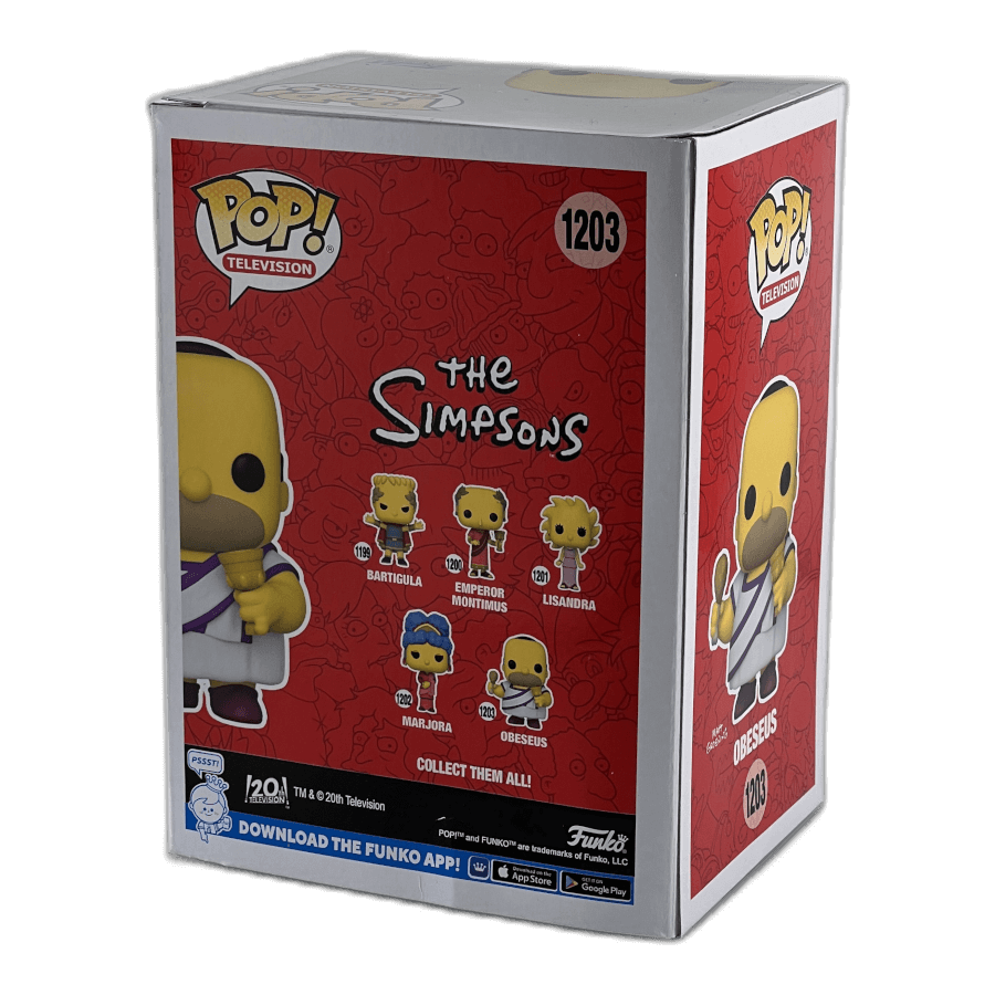 Obeseus 1203 - Homer The Simpsons - Funko Pop