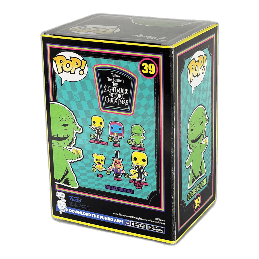 Oogie Boogie 39 (Black Light) - Disney - Funko Pop