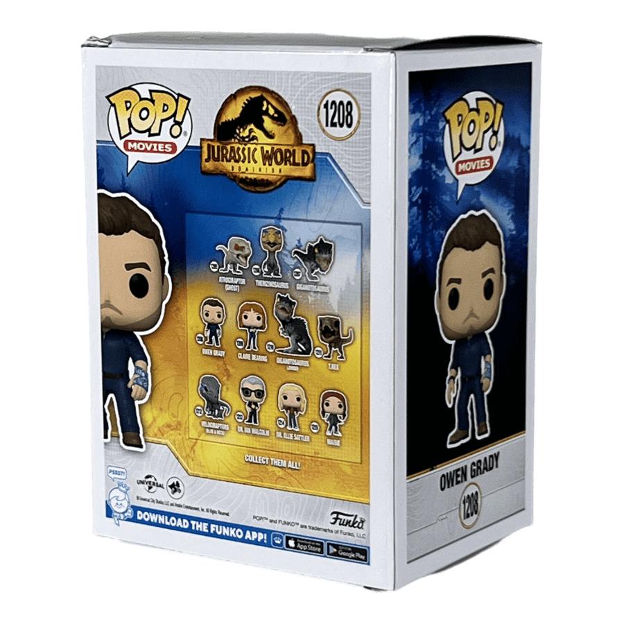 Owen Grady 1208 - Jurassic World - Funko Pop