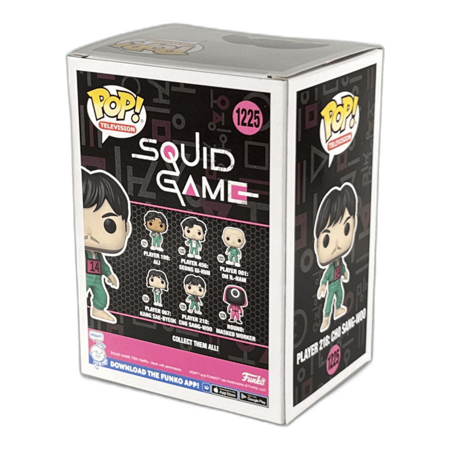 Player 218: Cho Sang-Woo 1225 - Squid Game - Funko Pop