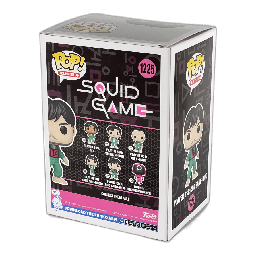 Player 218: Cho Sang-Woo 1225 - Squid Game - Funko Pop