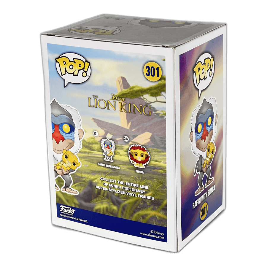 Rafiki With Simba 301 - Disney The Lion King - Funko Pop