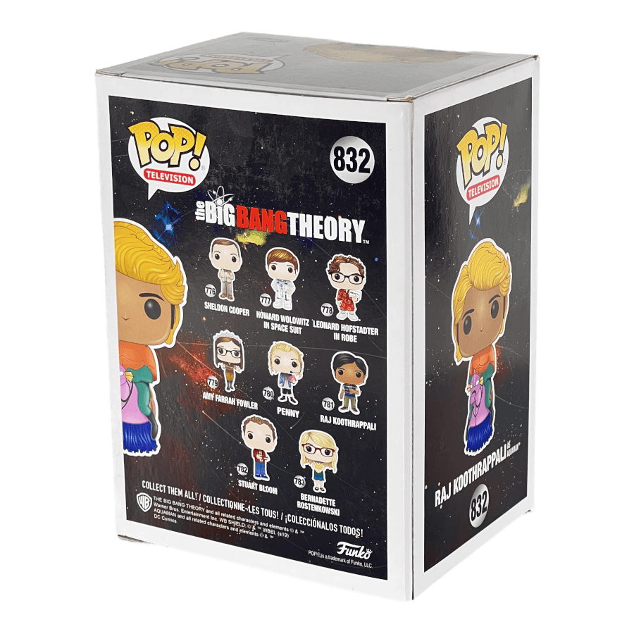 Raj Koothrappali as Aquaman 832 - 2019 Summer Convention - The Big Bang Theory - Funko Pop