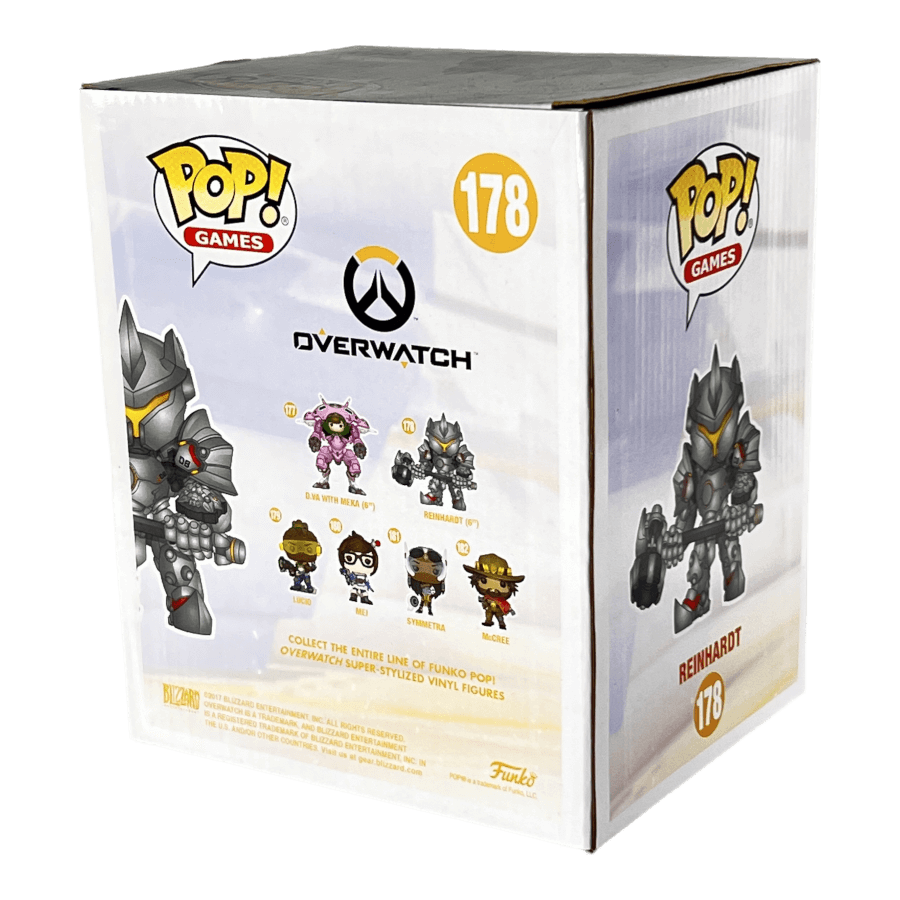 Reinhardt (6 inch) 178 - Overwatch - Funko Pop