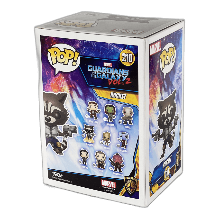 Rocket 210 - GUardians of the Galaxy - Funko Pop