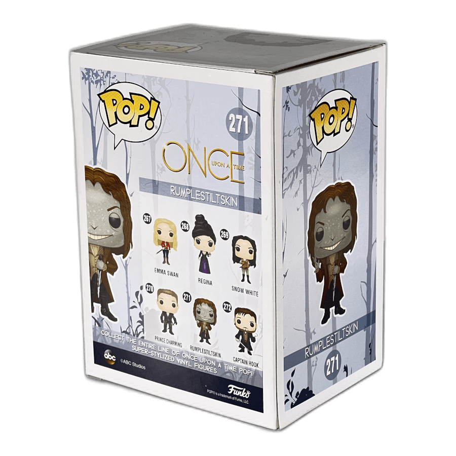 Rumpelstiltskin 271 Gold Metallic - Once upon a Time - Funko Pop