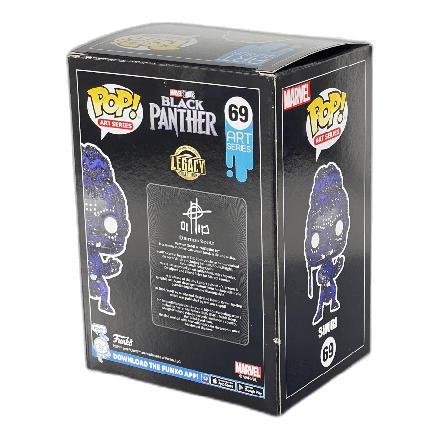Shuri 69 - Art Series - Black Panther - Funko Pop