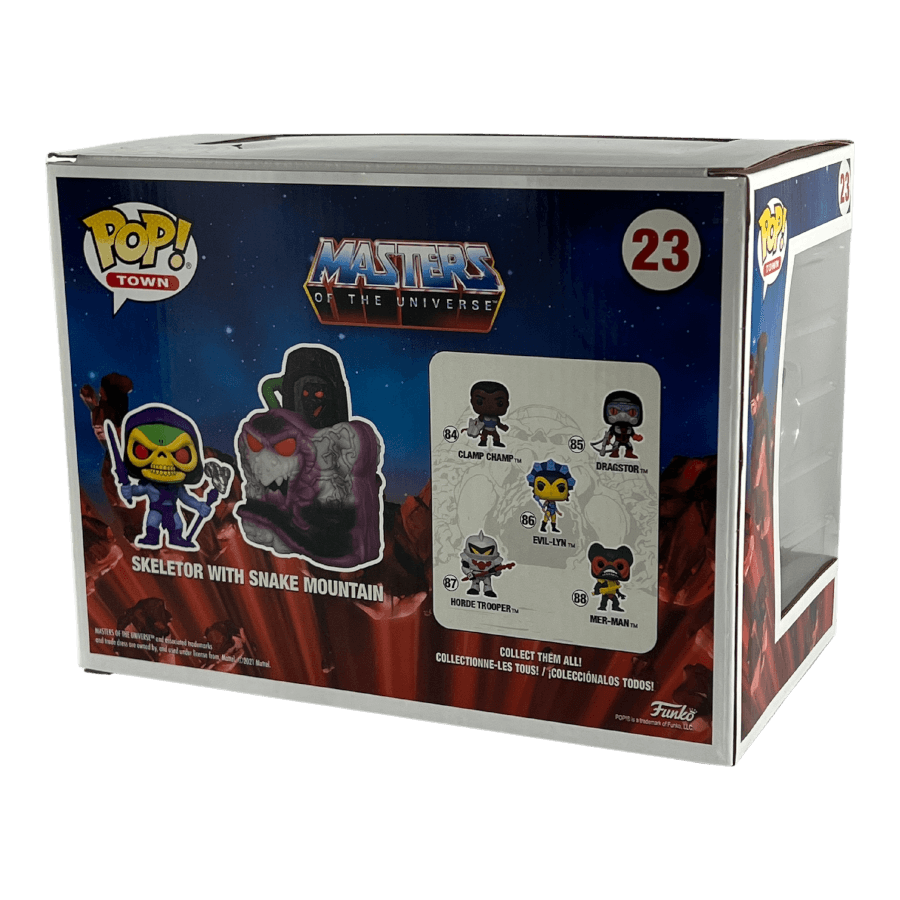 Skeletor with Snake Mountain 23 - Masters of the Universe - Funko Pop Town