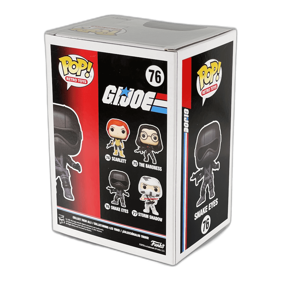 Snake Eyes 76 - GiJoe - Funko Pop