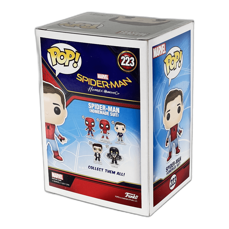 Spider-Man (Homemade Suit) 223 - Marvel Spiderman Homecoming - Funko Pop