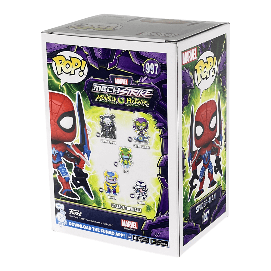 Spider-Man 997 CHASE (Glows in the Dark) - MechStrike - Funko Pop