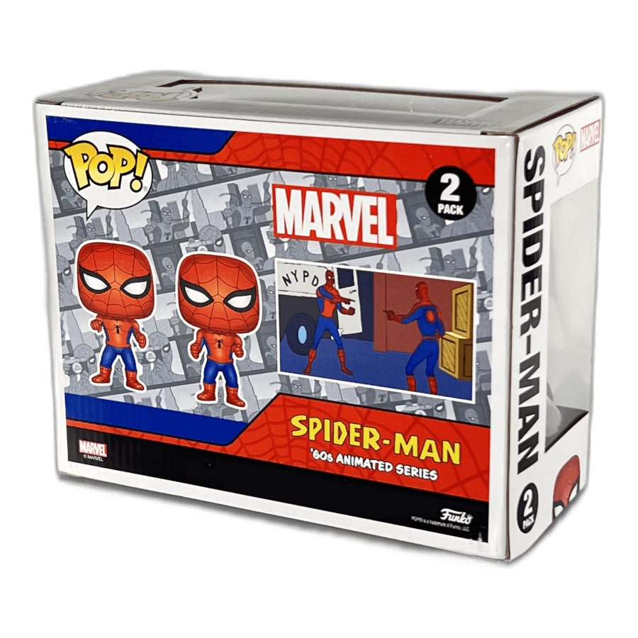 Spider-Man vs. Spider-Man Funny Meme - 2 Pack - Marvel - Funko Pop