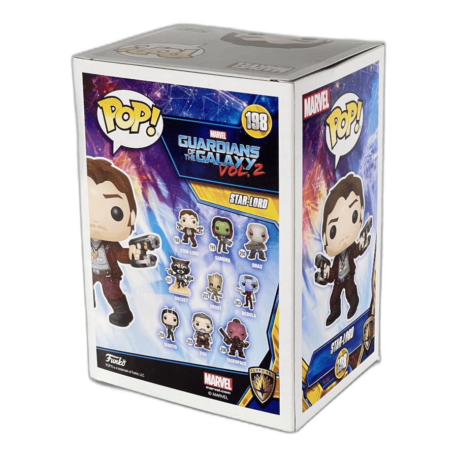Star-Lord 198 - Guardians of the Galaxy - Funko Pop