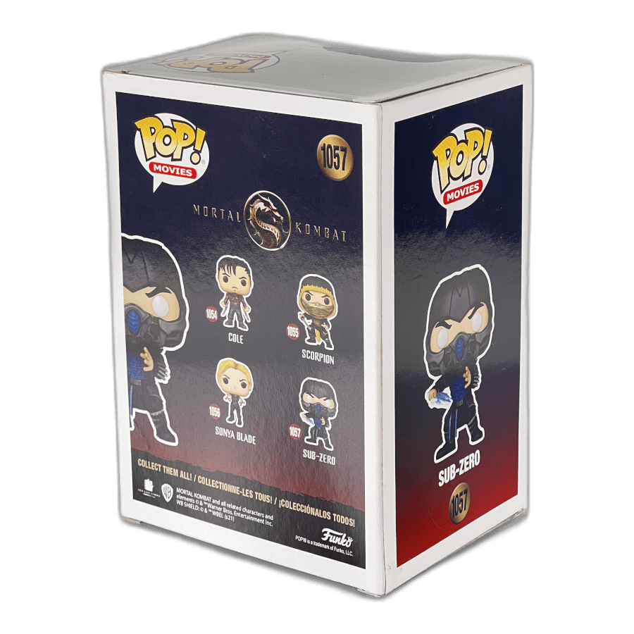 Sub-Zero (Metallic) 1057 - Mortal Kombat - Funko Pop